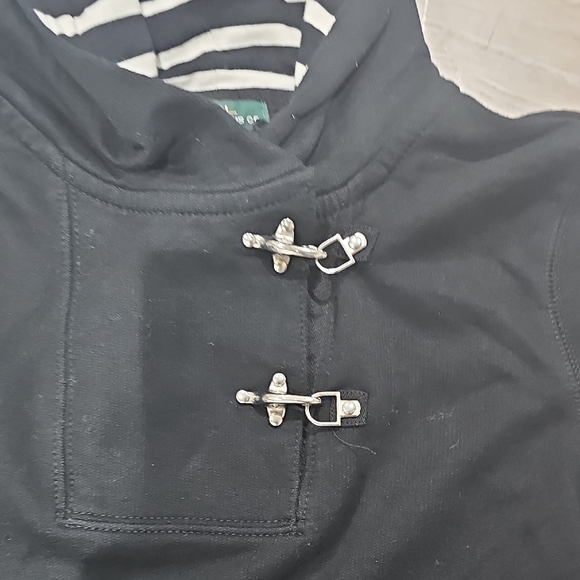 Lauren Jeans Co Hoodie Womens M. Toggle Pullover Hooded Top Ralph Lauren - Picture 5 of 5